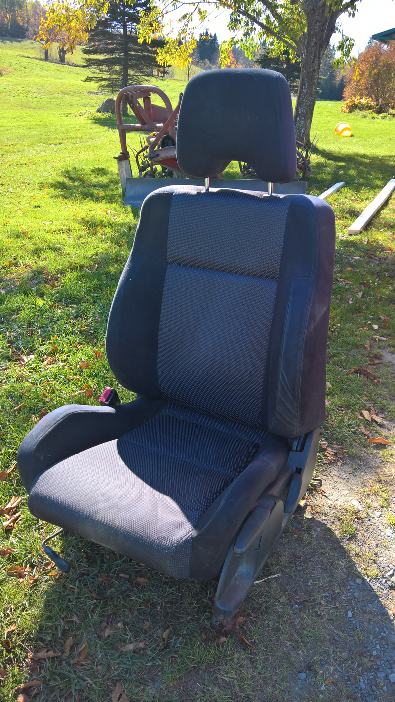 This seat is so nice and clean! I almost feel bad not using it in a car...
